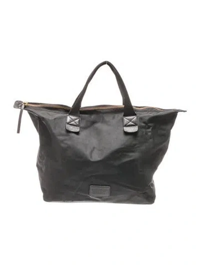 Pre-owned Marc By Marc Jacobs Nylon Weekender Bag In Gray