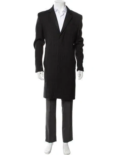 Pre-owned Marc By Marc Jacobs Overcoat In Black