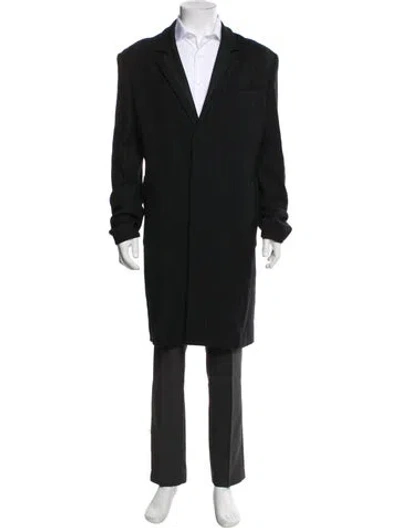 Pre-owned Marc By Marc Jacobs Overcoat In Black