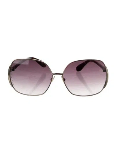 Pre-owned Marc By Marc Jacobs Oversize Gradient Sunglasses In Multi