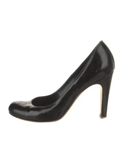 Pre-owned Marc By Marc Jacobs Patent Leather Pumps In Black
