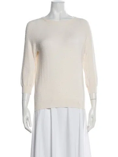 Pre-owned Marc By Marc Jacobs Patterned Crew Neck Sweater In Neutral