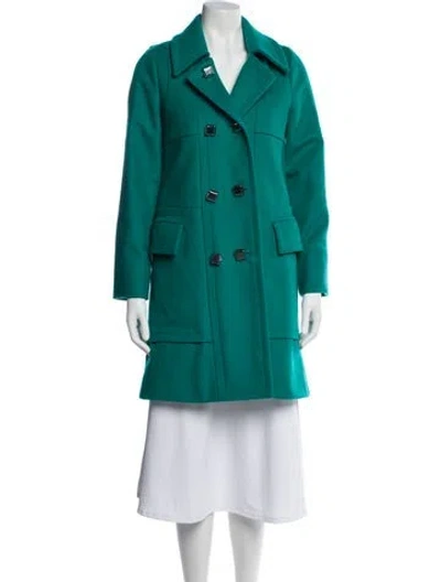 Pre-owned Marc By Marc Jacobs Peacoat In Green