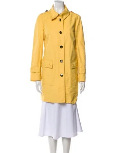 Pre-owned Marc By Marc Jacobs Peacoat In Yellow