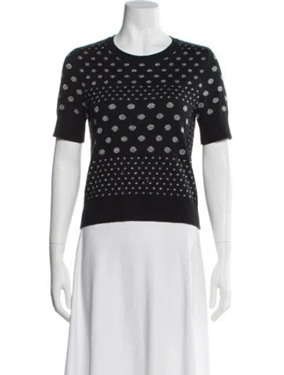 Pre-owned Marc By Marc Jacobs Polka Dot Print Scoop Neck Sweater In Multi