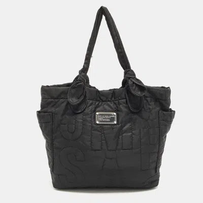 Pre-owned Marc By Marc Jacobs Pretty Medium Black Nylon Tote