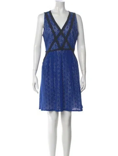 Pre-owned Marc By Marc Jacobs Printed Mini Dress