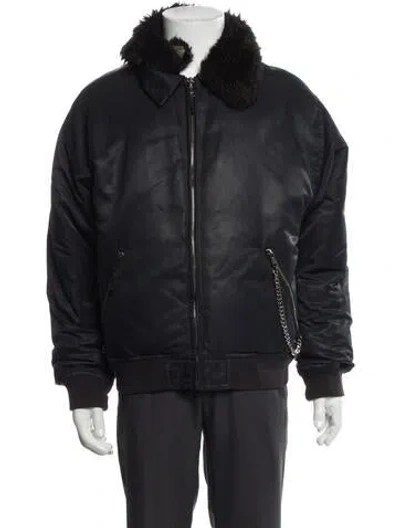 Pre-owned Marc By Marc Jacobs Puffer Coat In Black