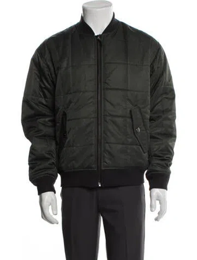 Pre-owned Marc By Marc Jacobs Puffer Coat In Green