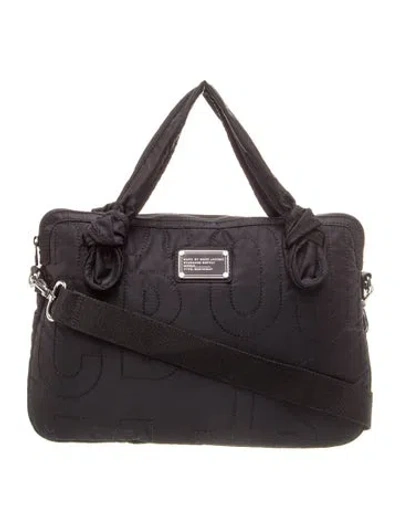 Pre-owned Marc By Marc Jacobs Quilted Crossbody Bag In Black