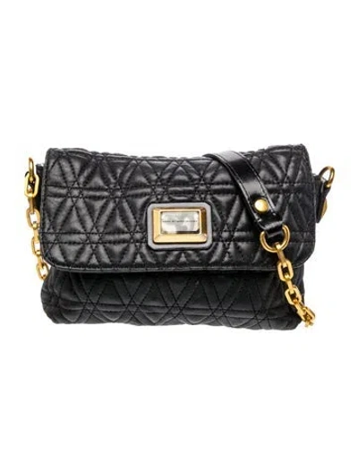 Pre-owned Marc By Marc Jacobs Quilted Crossbody Bag In Black