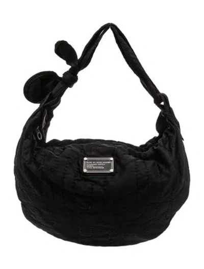 Pre-owned Marc By Marc Jacobs Quilted Shoulder Bag In Black