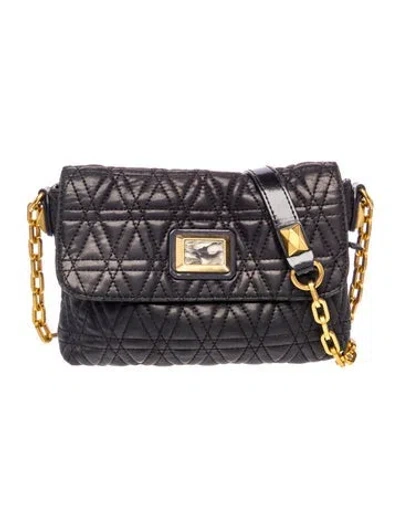 Pre-owned Marc By Marc Jacobs Quilted Shoulder Bag In Black