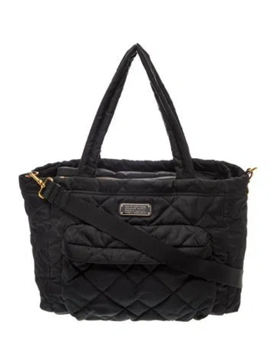 Pre-owned Marc By Marc Jacobs Quilted Tote In Black