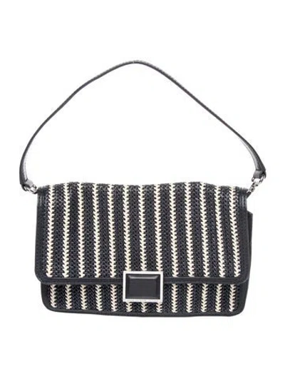 Pre-owned Marc By Marc Jacobs Raffia Top Handle Bag In Multi
