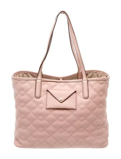 Pre-owned Marc By Marc Jacobs Saffiano Leather Tote In Pink