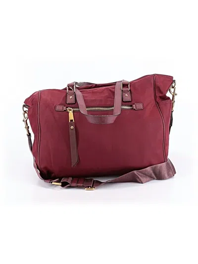 Pre-owned Marc By Marc Jacobs Satchel In Burgundy