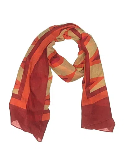 Pre-owned Marc By Marc Jacobs Scarf In Burgundy