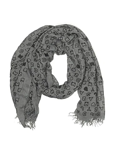 Pre-owned Marc By Marc Jacobs Scarf In Gray