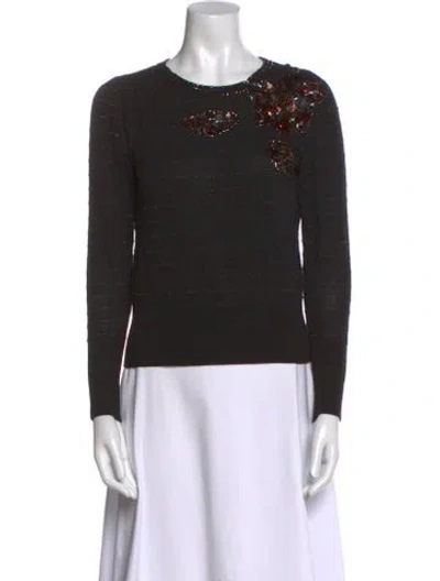 Pre-owned Marc By Marc Jacobs Scoop Neck Sweater In Black