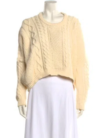 Pre-owned Marc By Marc Jacobs Scoop Neck Sweater In Neutral