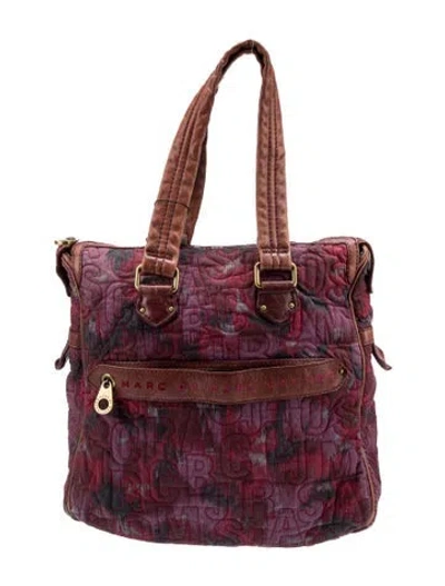 Pre-owned Marc By Marc Jacobs Shoulder Bag In Burgundy