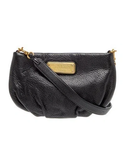 Pre-owned Marc By Marc Jacobs Signature Crossbody Bag In Black