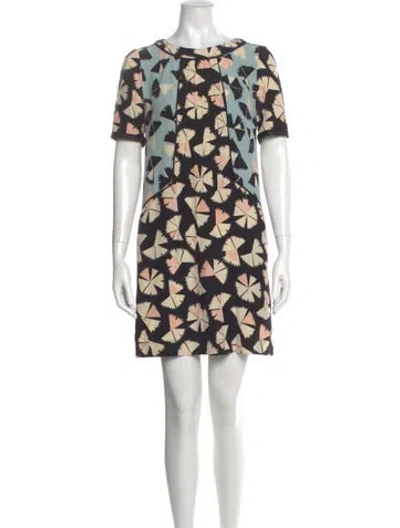 Pre-owned Marc By Marc Jacobs Silk Mini Dress In Black