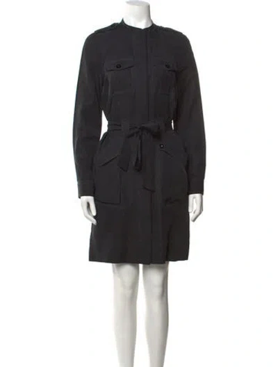 Pre-owned Marc By Marc Jacobs Silk Mini Dress In Black