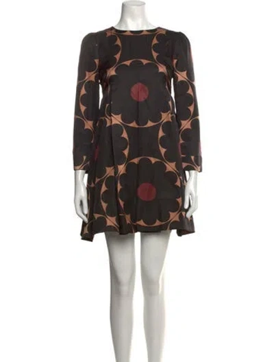 Pre-owned Marc By Marc Jacobs Silk Mini Dress In Black