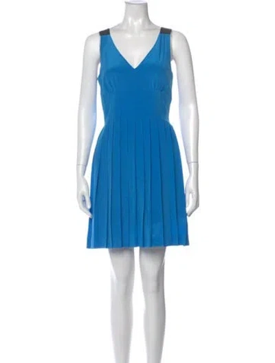 Pre-owned Marc By Marc Jacobs Silk Mini Dress In Multi
