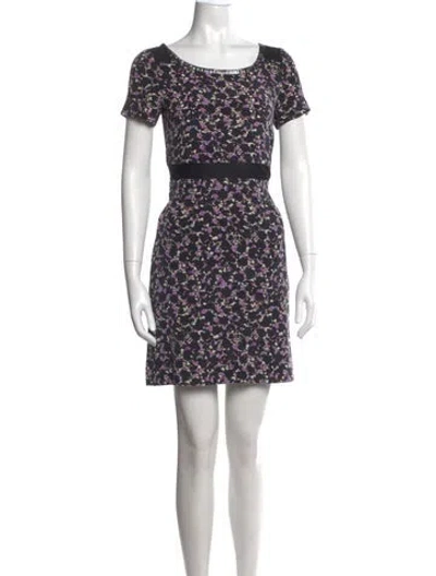 Pre-owned Marc By Marc Jacobs Silk Mini Dress In Multicolor