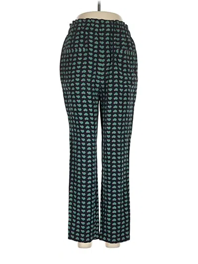Marc By Marc Jacobs Silk Pants In Blue