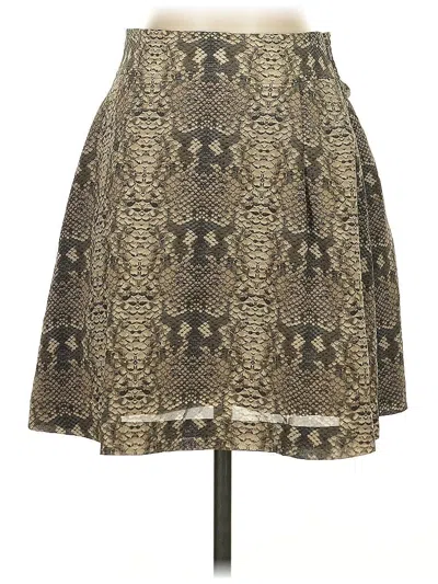 Pre-owned Marc By Marc Jacobs Silk Skirt In Brown