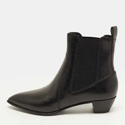 Pre-owned Marc By Marc Jacobs Size 35 Black Leather Boots