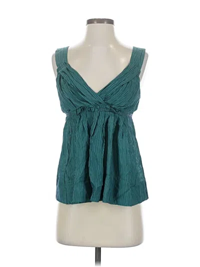 Pre-owned Marc By Marc Jacobs Sleeveless Blouse In Blue