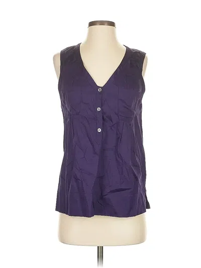 Pre-owned Marc By Marc Jacobs Sleeveless Blouse In Purple