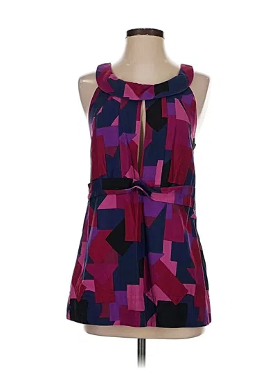 Pre-owned Marc By Marc Jacobs Sleeveless Blouse In Purple