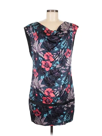 Pre-owned Marc By Marc Jacobs Sleeveless Top Blue Cowl Neck Tops