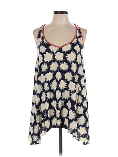 Pre-owned Marc By Marc Jacobs Sleeveless Top Blue Halter Neckline Tops