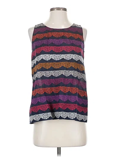 Pre-owned Marc By Marc Jacobs Sleeveless Top Purple Halter Neckline Tops