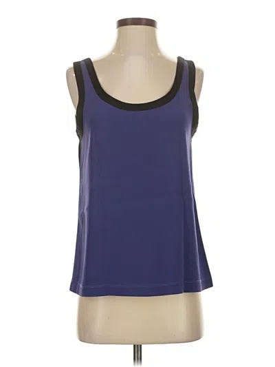Pre-owned Marc By Marc Jacobs Sleeveless Top Purple Scoop Neck Tops