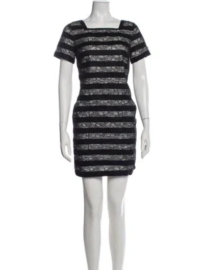 Pre-owned Marc By Marc Jacobs Striped Mini Dress In Multi