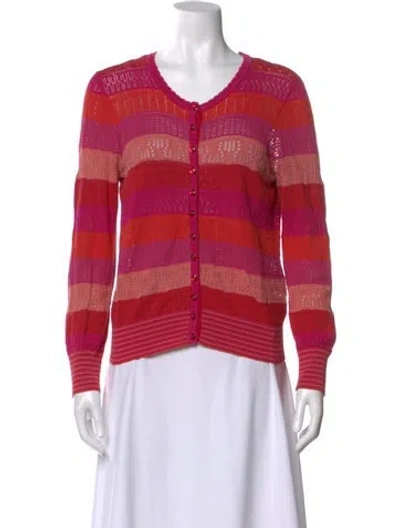 Pre-owned Marc By Marc Jacobs Striped Scoop Neck Sweater In Multi