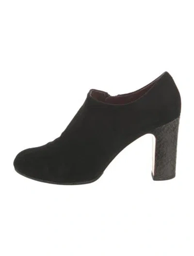 Pre-owned Marc By Marc Jacobs Suede Boots In Black