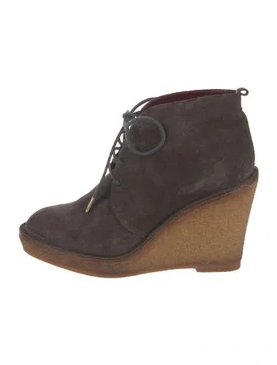 Pre-owned Marc By Marc Jacobs Suede Boots In Brown