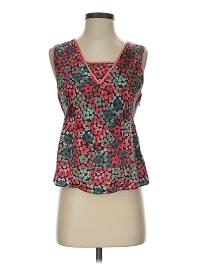 Pre-owned Marc By Marc Jacobs Tank Top Red Plunge Neckline Tops