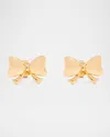 Marc By Marc Jacobs The Bow Stud Earrings In Gold