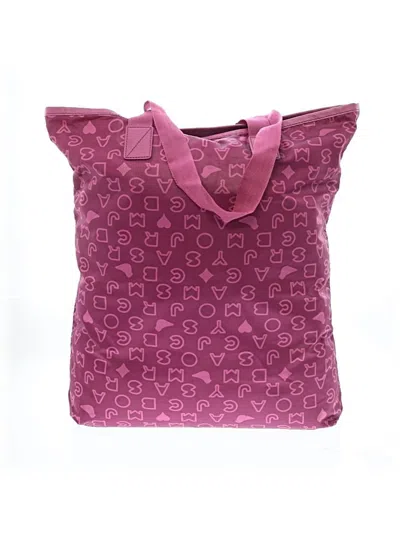 Pre-owned Marc By Marc Jacobs Tote Bag In Burgundy