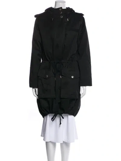 Pre-owned Marc By Marc Jacobs Trench Coat In Black